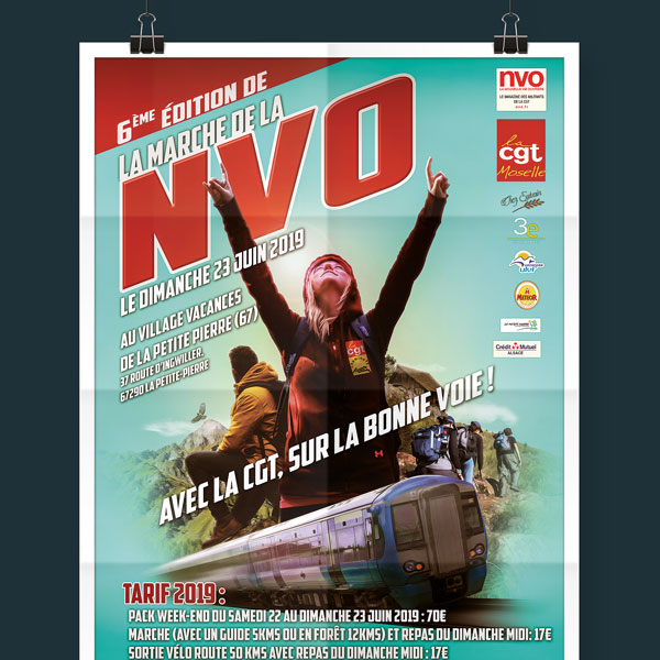 
                Affiche de la marche de la NVO 2019